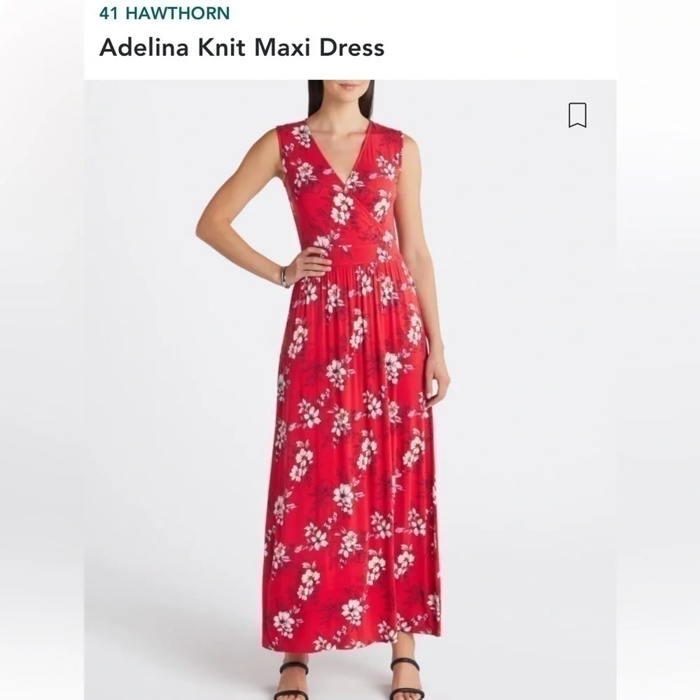 Stitch fix 41 Hawthorne Maxi Dress Size L - Picture 1 of 2